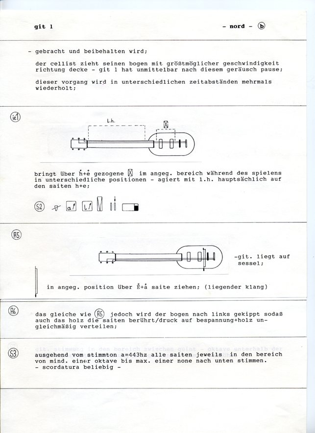 nord - supplementary sheets 