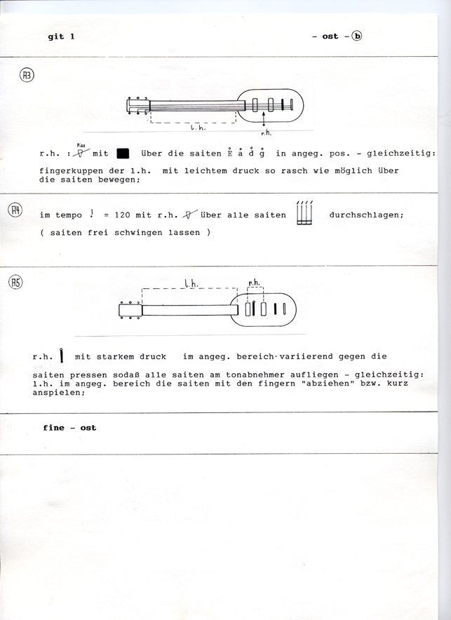 ost - supplementary sheets 