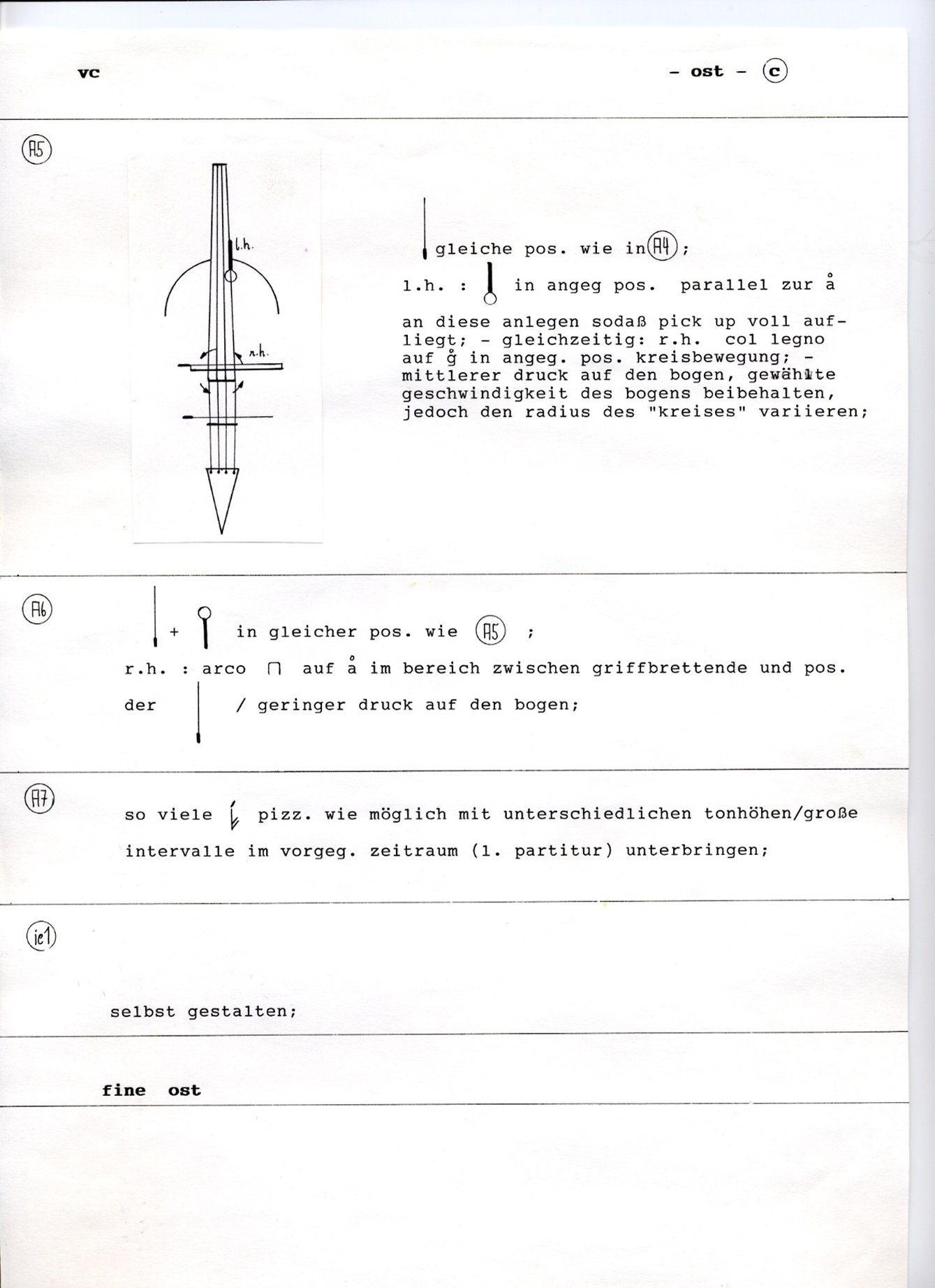 ost - supplementary sheets 