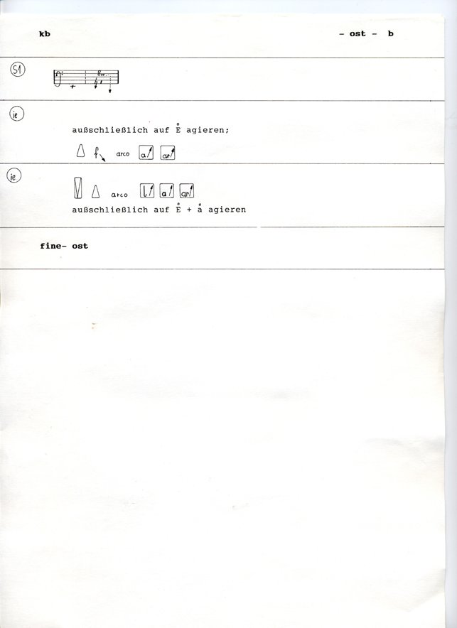 ost - supplementary sheets 